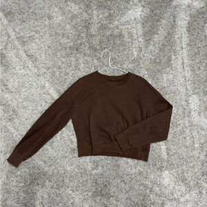 Brown Crewneck Sweatshirt